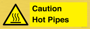 Caution Hot Pipes